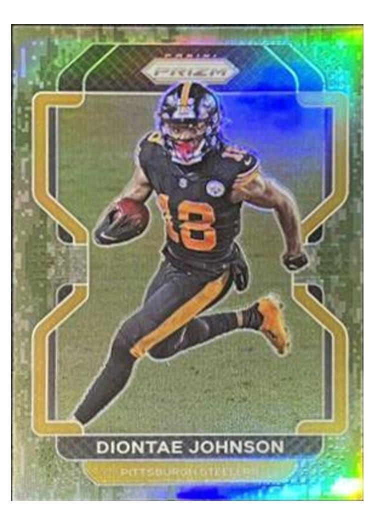 2021 Panini Prizm Base Set Diontae Johnson #250 card