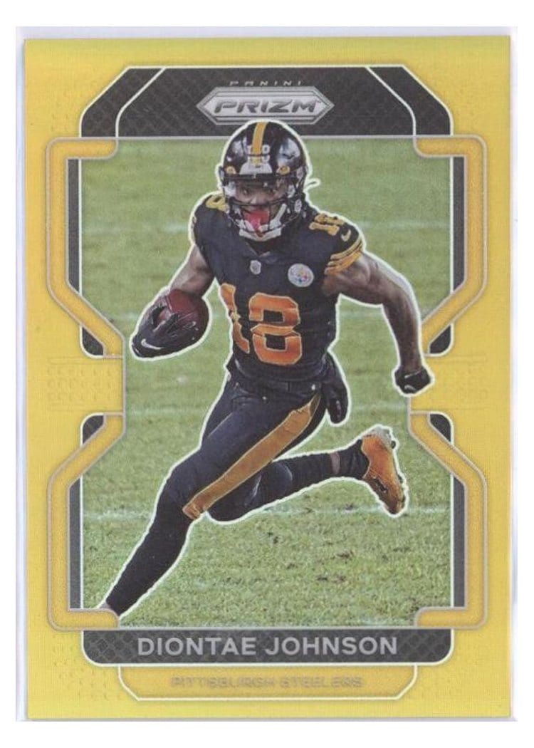 2021 Panini Prizm Base Set Diontae Johnson #250 card