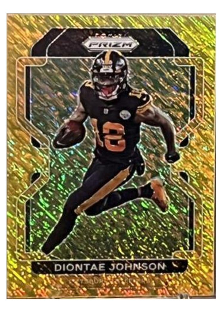 2021 Panini Prizm Base Set Diontae Johnson #250 card