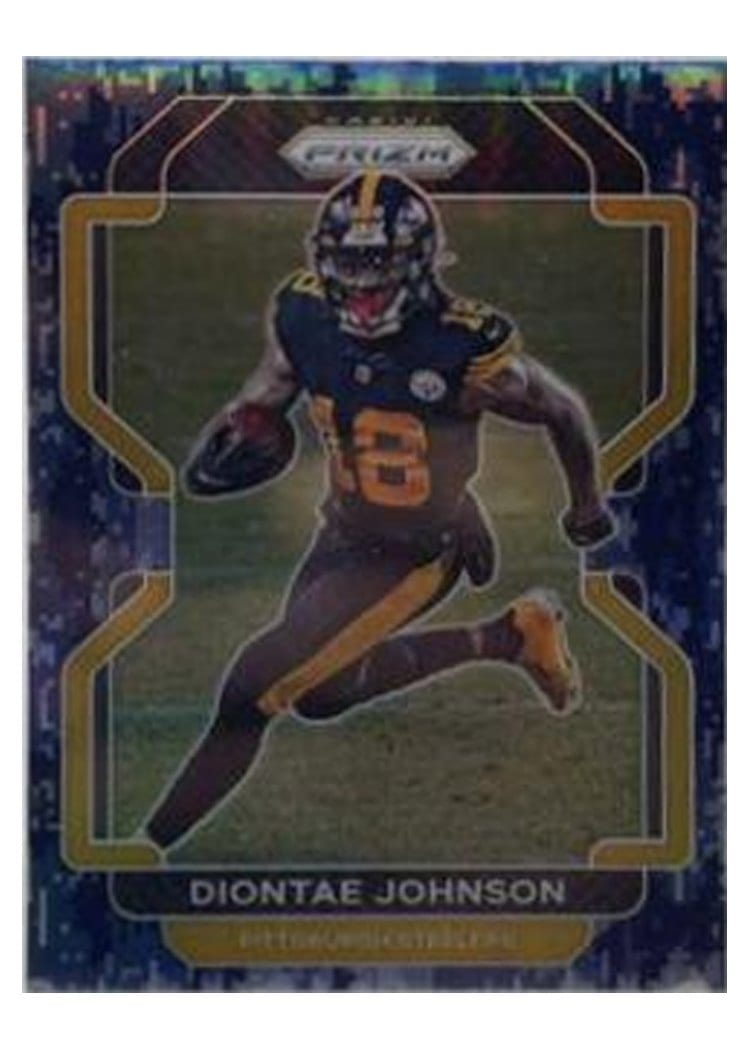 2021 Panini Prizm Base Set Diontae Johnson #250 card