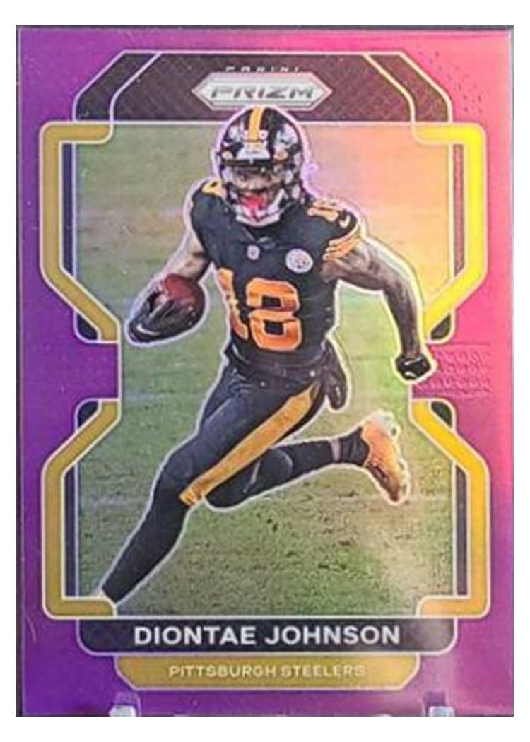 2021 Panini Prizm Base Set Diontae Johnson #250 card