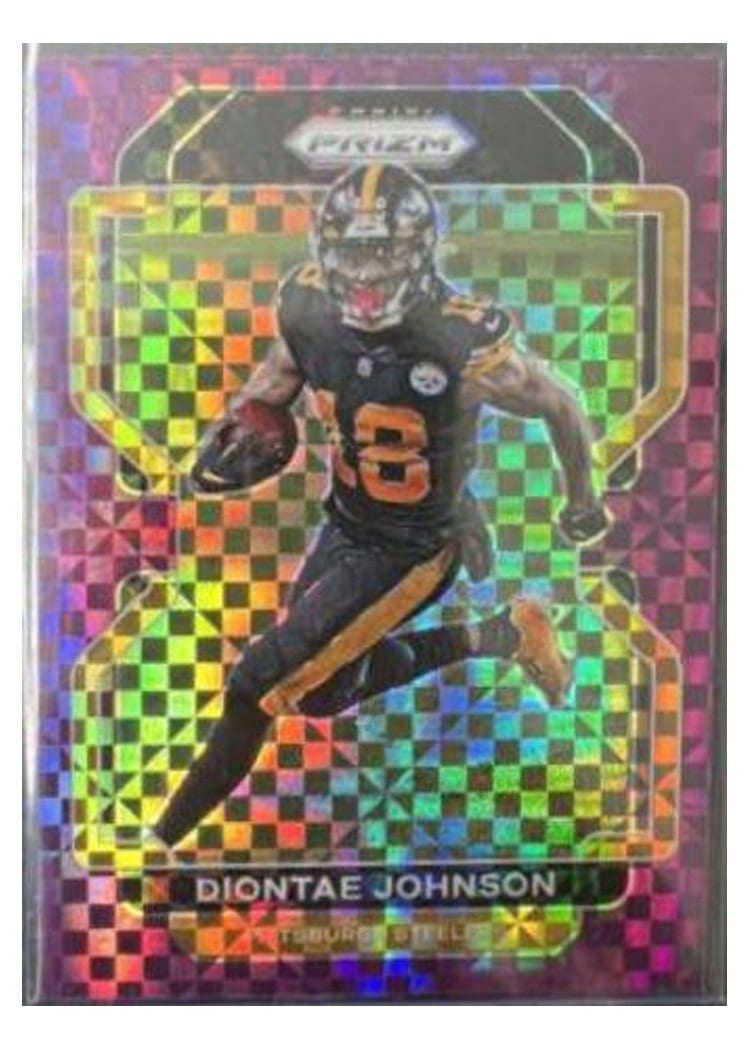 2021 Panini Prizm Base Set Diontae Johnson #250 card
