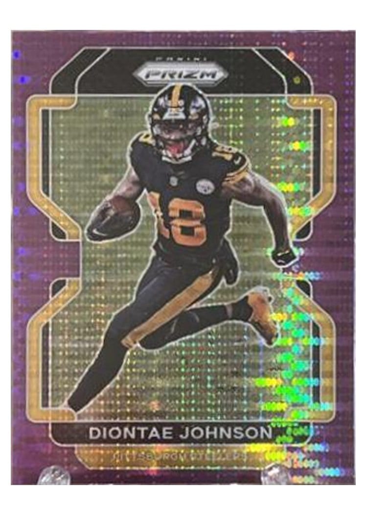2021 Panini Prizm Base Set Diontae Johnson #250 card