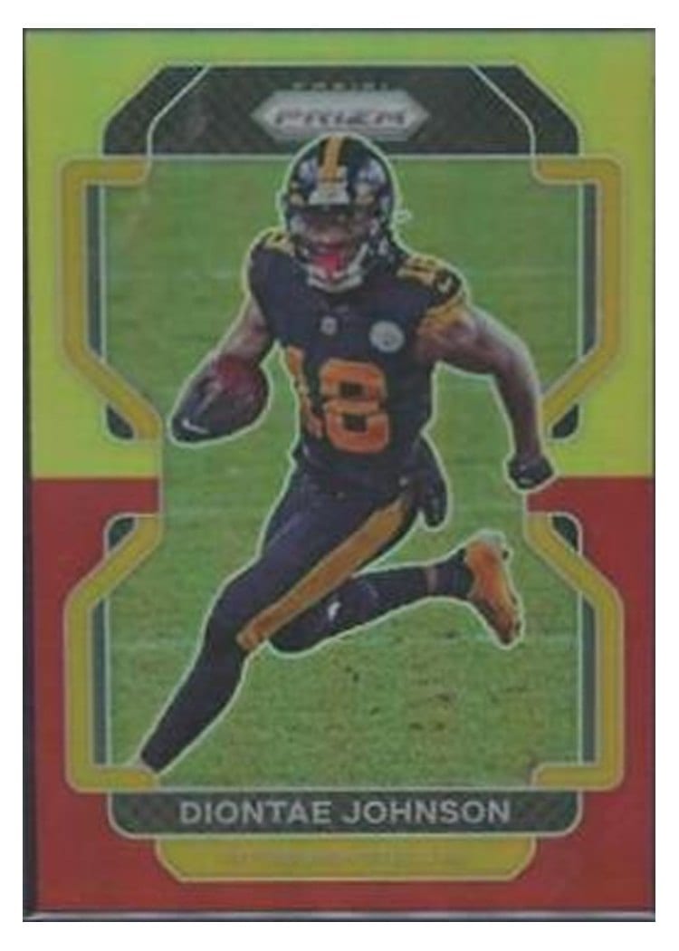 2021 Panini Prizm Base Set Diontae Johnson #250 card