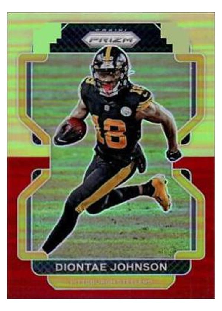 2021 Panini Prizm Base Set Diontae Johnson #250 card