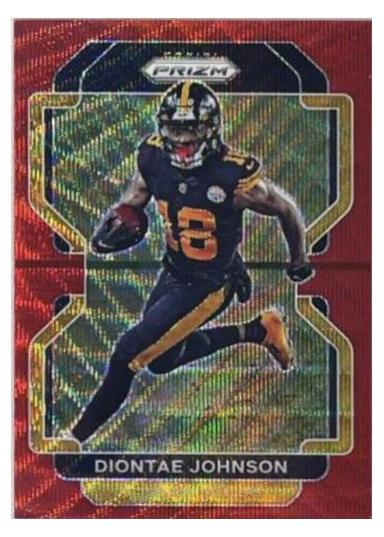 2021 Panini Prizm Base Set Diontae Johnson #250 card