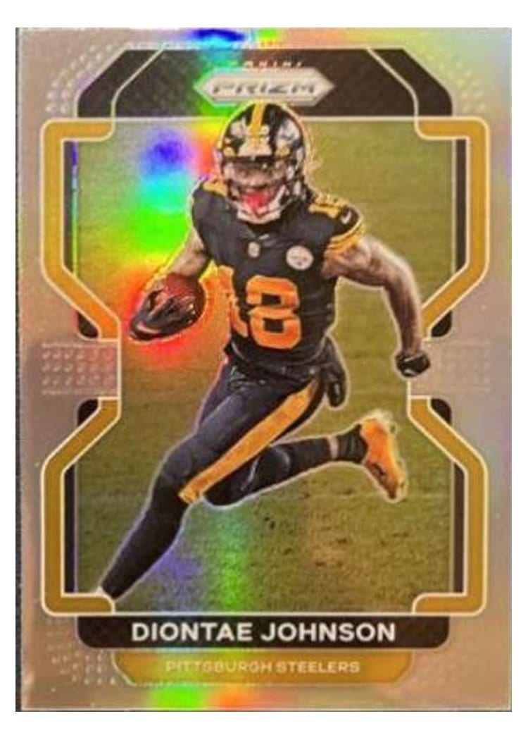2021 Panini Prizm Base Set Diontae Johnson #250 card