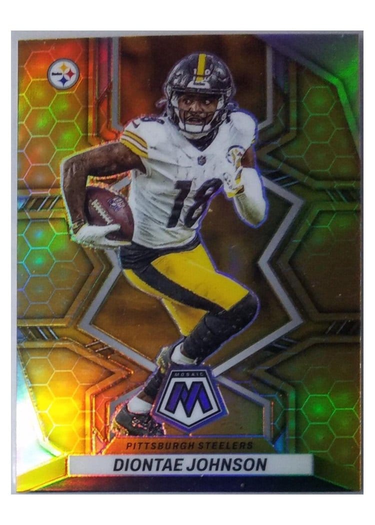 2022 Panini Mosaic Base Set Diontae Johnson #165 card