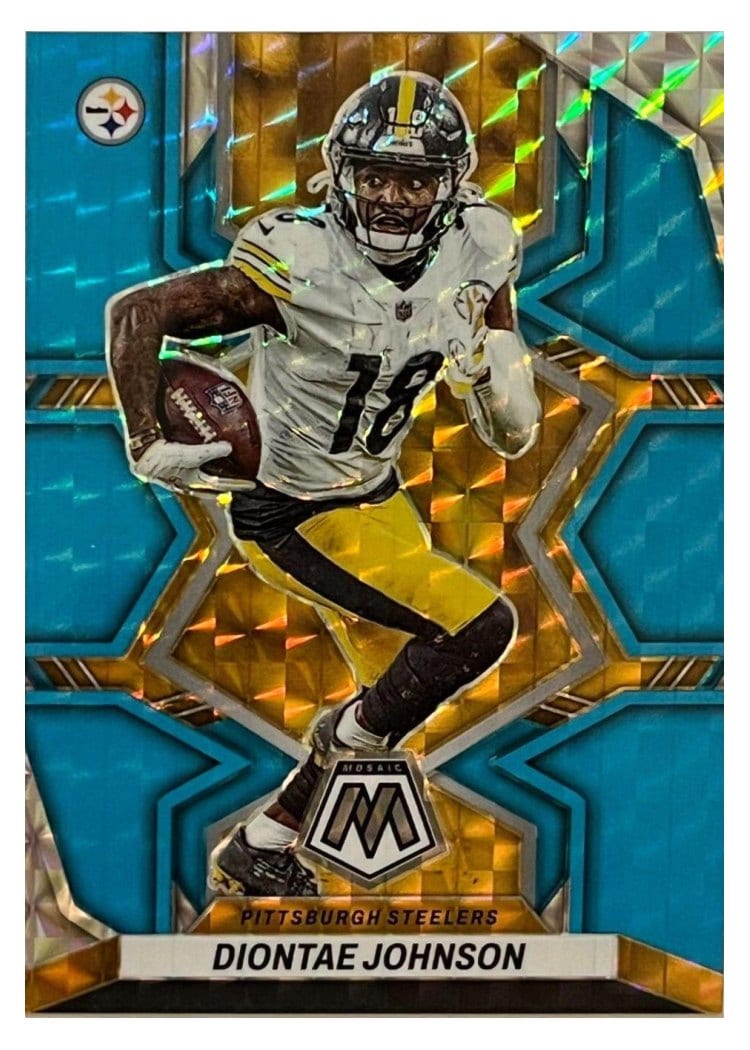 2022 Panini Mosaic Base Set Diontae Johnson #165 card