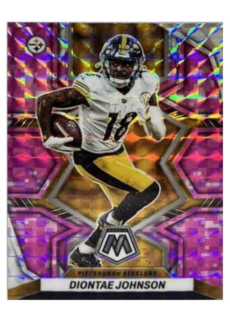 2022 Panini Mosaic Base Set Diontae Johnson #165 card