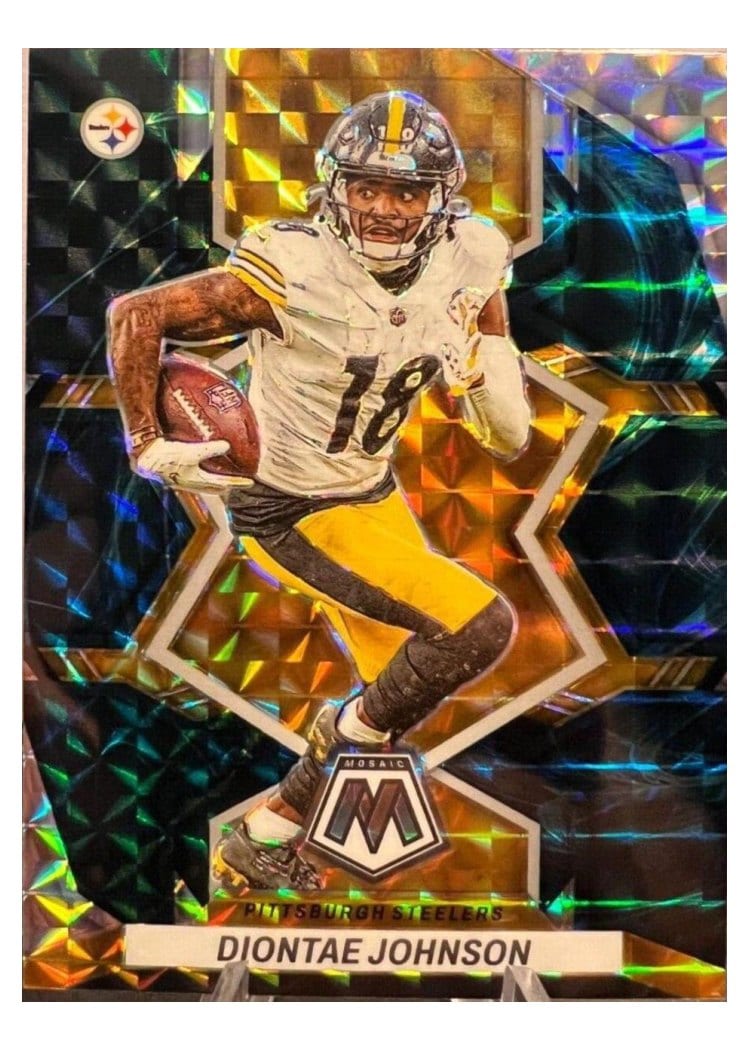 2022 Panini Mosaic Base Set Diontae Johnson #165 card
