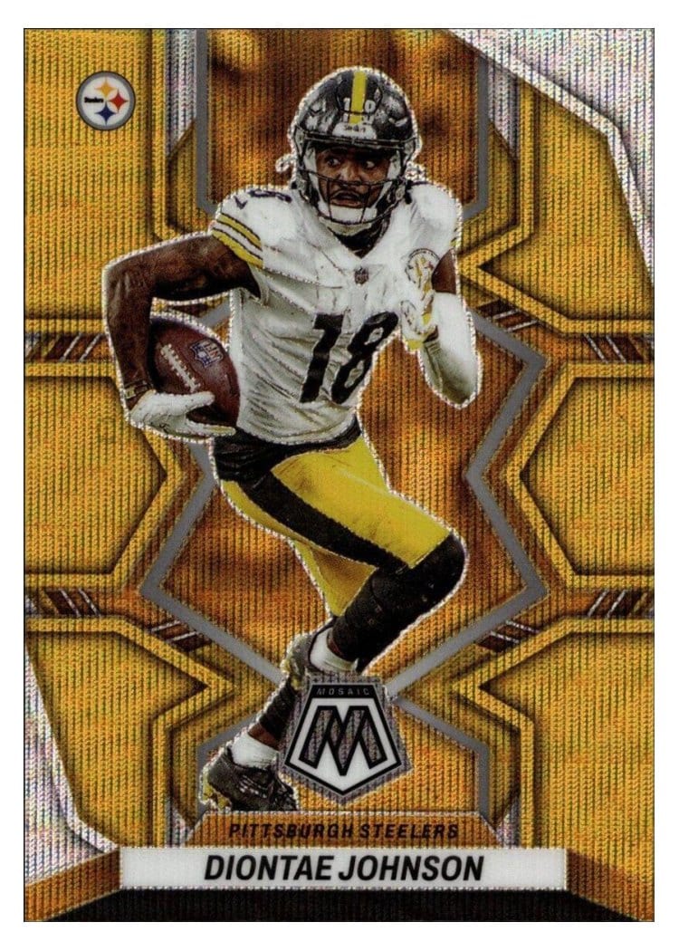 2022 Panini Mosaic Base Set Diontae Johnson #165 card