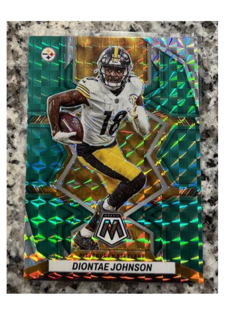 2022 Panini Mosaic Base Set Diontae Johnson #165 card