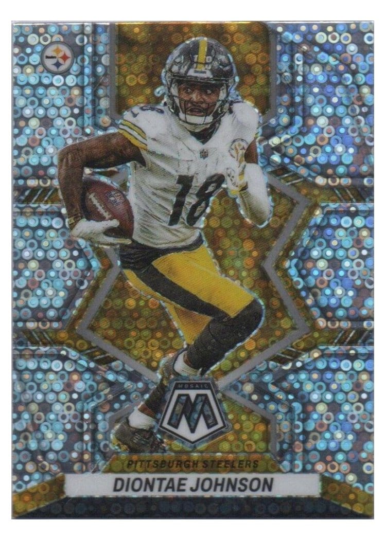 2022 Panini Mosaic Base Set Diontae Johnson #165 card