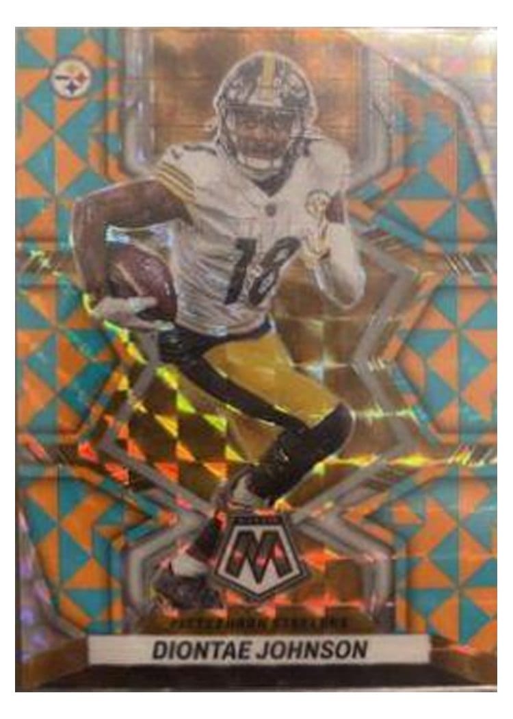 2022 Panini Mosaic Base Set Diontae Johnson #165 card