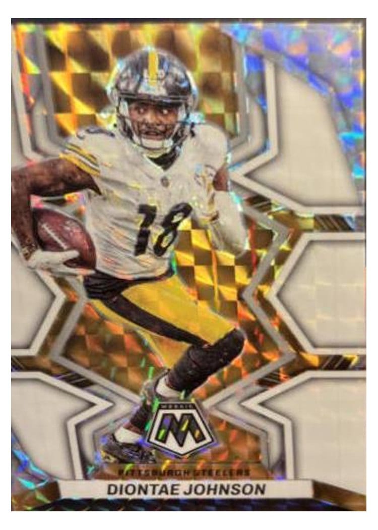2022 Panini Mosaic Base Set Diontae Johnson #165 card