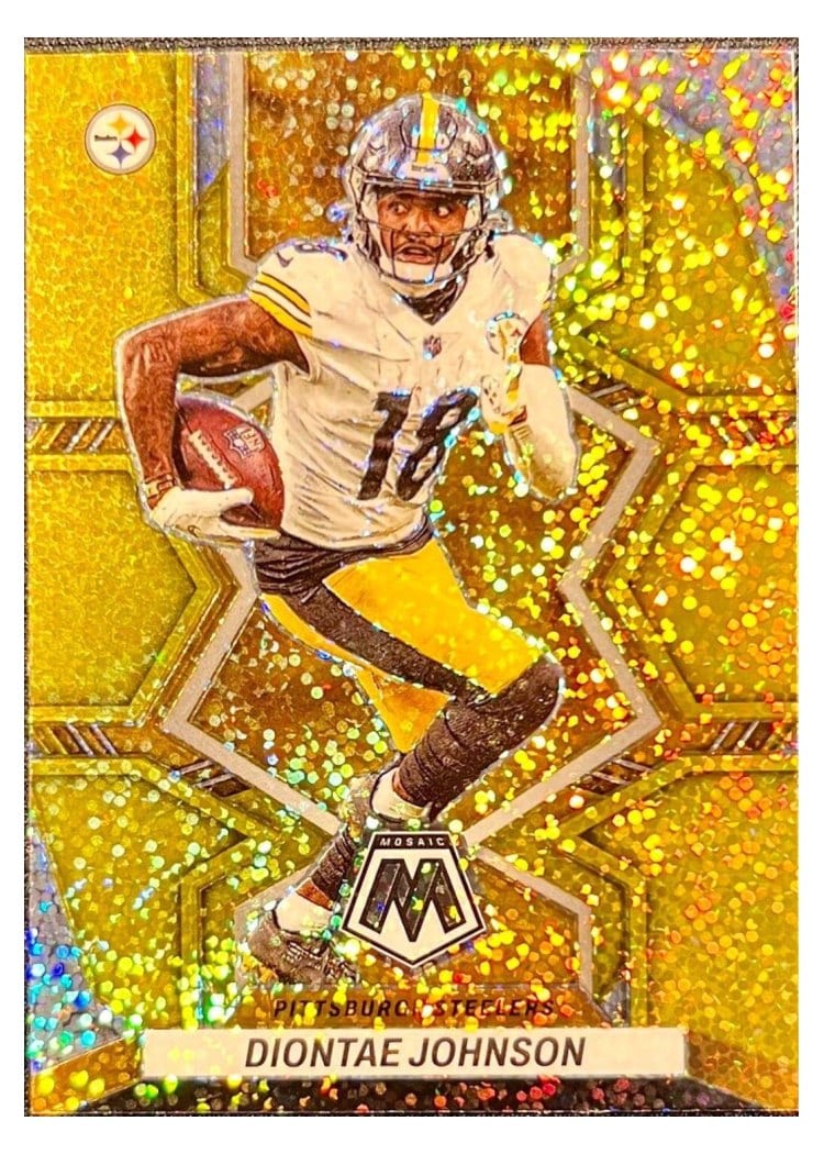 2022 Panini Mosaic Base Set Diontae Johnson #165 card