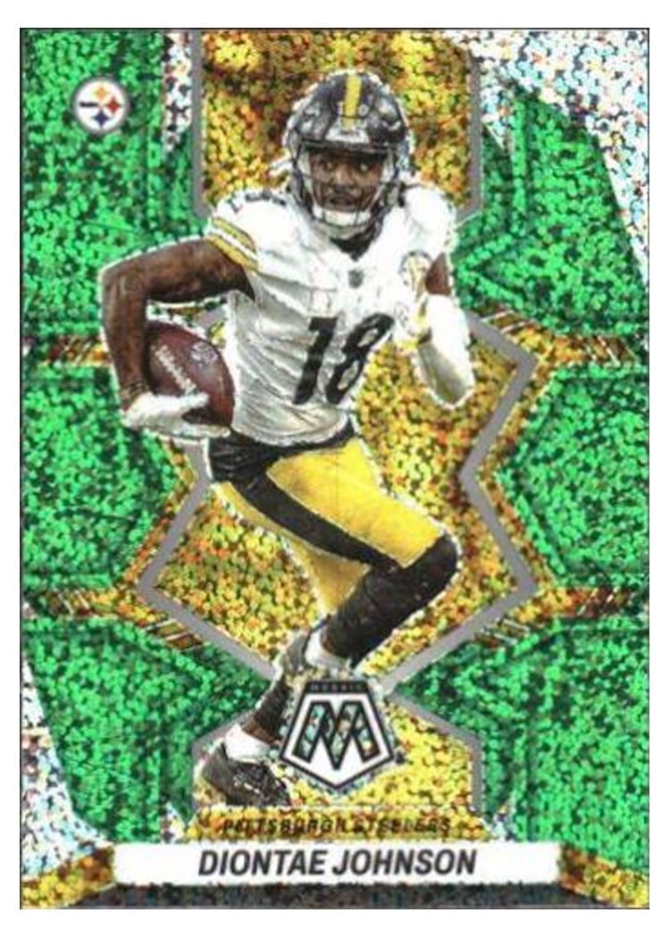 2022 Panini Mosaic Base Set Diontae Johnson #165 card