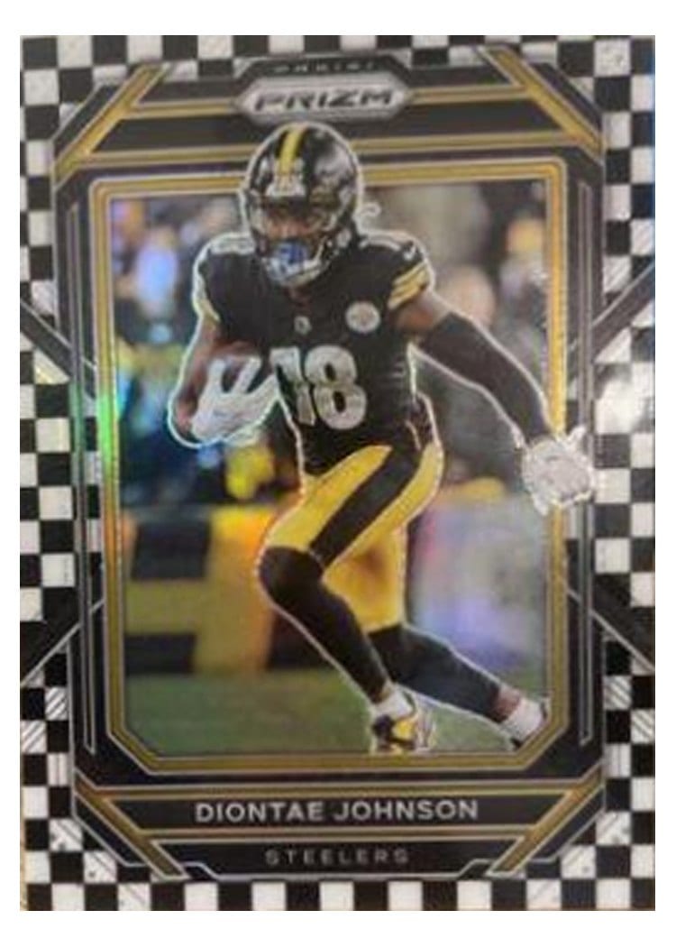 2022 Panini Prizm Base Set Diontae Johnson #246 card