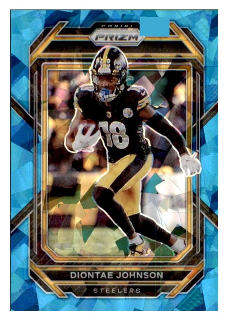 2022 Panini Prizm Base Set Diontae Johnson #246 card
