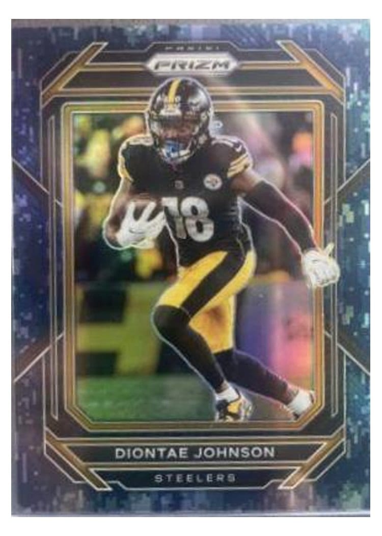 2022 Panini Prizm Base Set Diontae Johnson #246 card