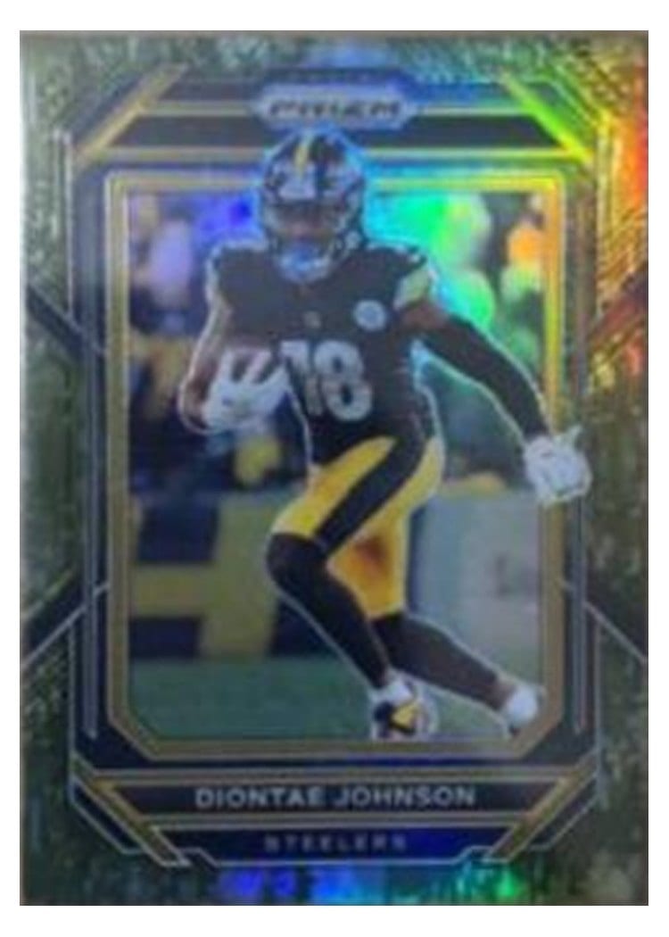 2022 Panini Prizm Base Set Diontae Johnson #246 card