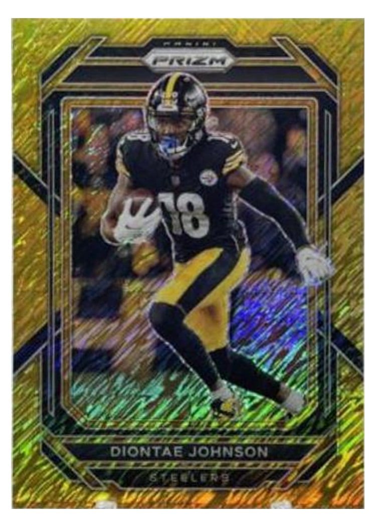 2022 Panini Prizm Base Set Diontae Johnson #246 card