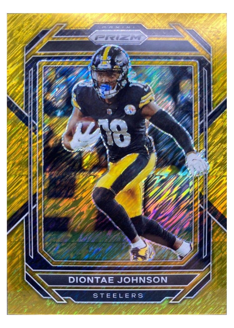 2022 Panini Prizm Base Set Diontae Johnson #246 card