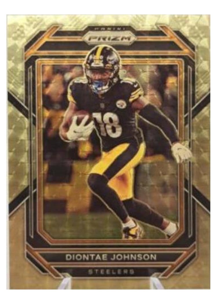 2022 Panini Prizm Base Set Diontae Johnson #246 card