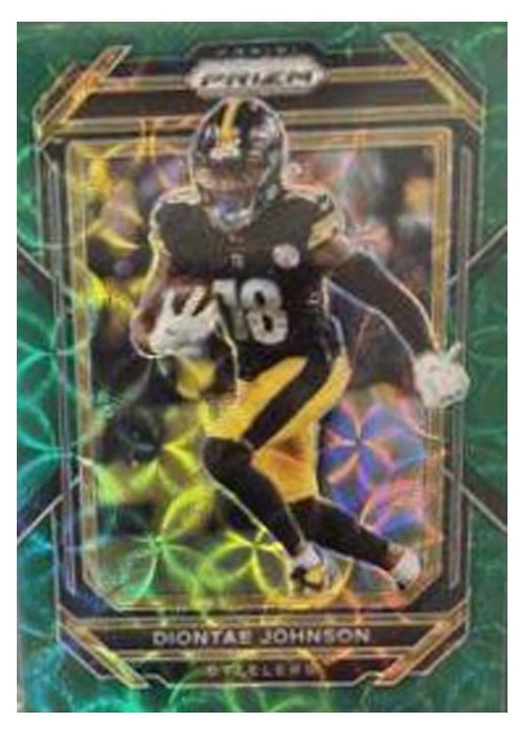 2022 Panini Prizm Base Set Diontae Johnson #246 card
