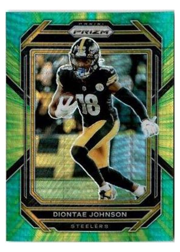 2022 Panini Prizm Base Set Diontae Johnson #246 card