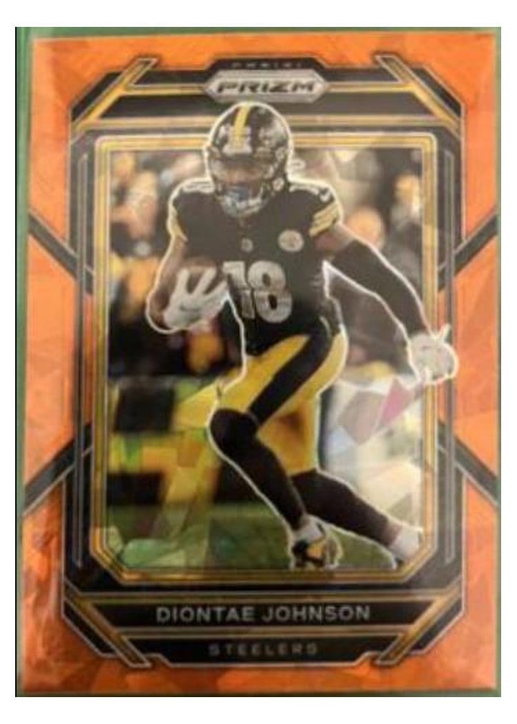2022 Panini Prizm Base Set Diontae Johnson #246 card