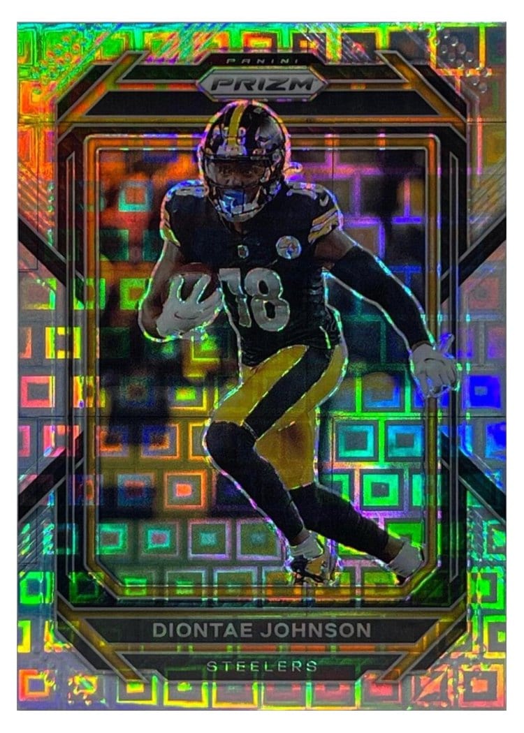 2022 Panini Prizm Base Set Diontae Johnson #246 card