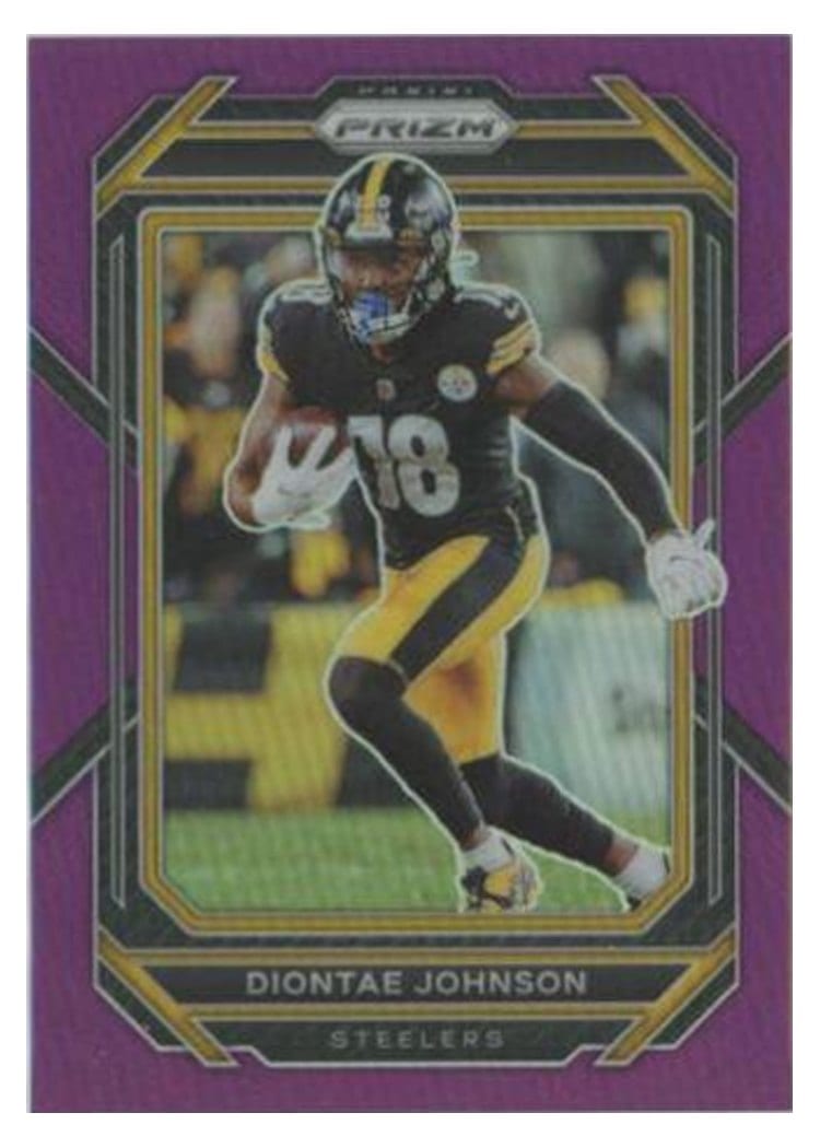 2022 Panini Prizm Base Set Diontae Johnson #246 card