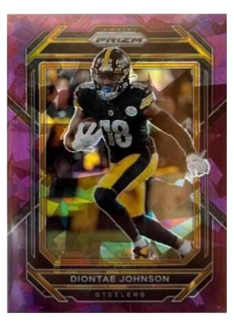 2022 Panini Prizm Base Set Diontae Johnson #246 card
