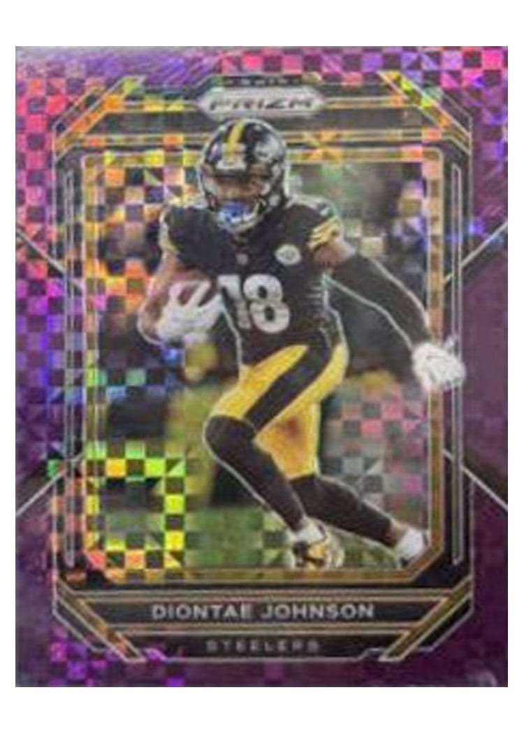 2022 Panini Prizm Base Set Diontae Johnson #246 card
