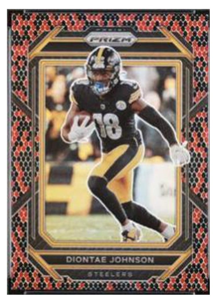 2022 Panini Prizm Base Set Diontae Johnson #246 card