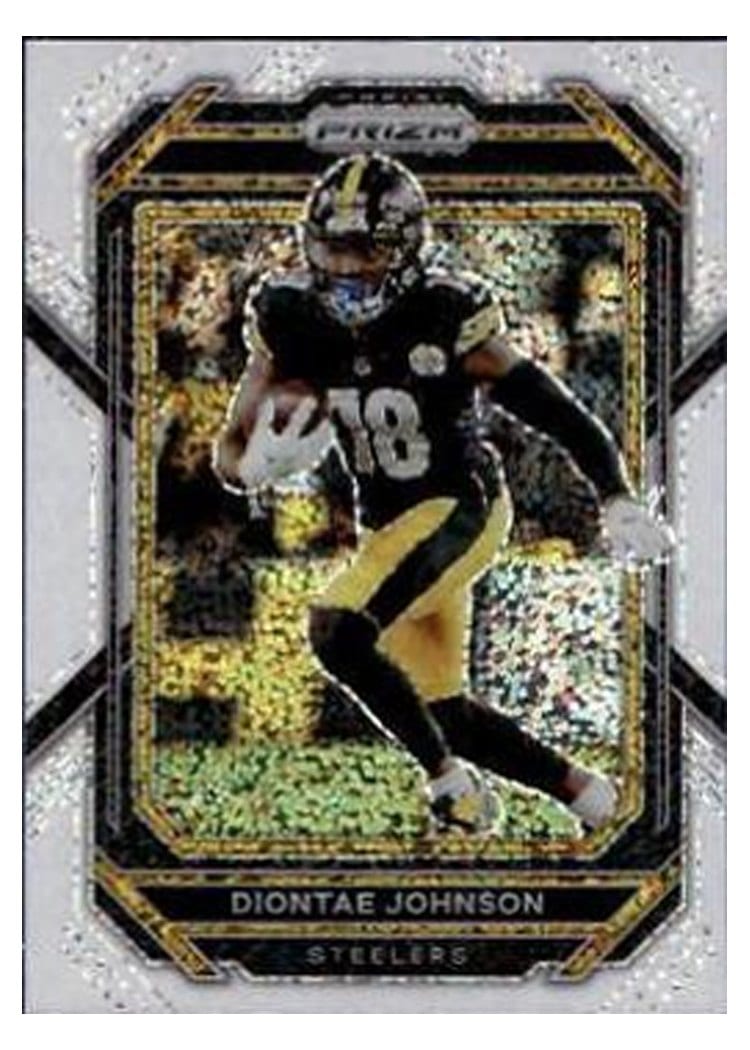 2022 Panini Prizm Base Set Diontae Johnson #246 card