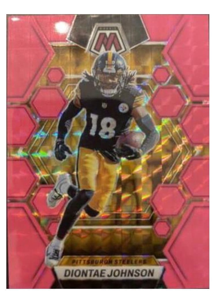 2023 Panini Mosaic Base Set Diontae Johnson #204 card