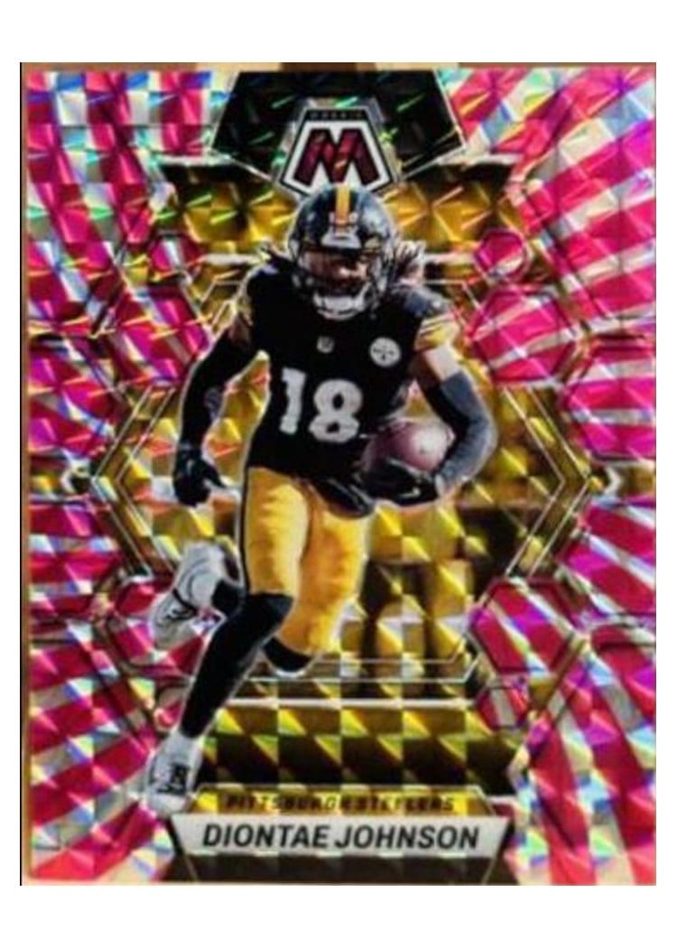 2023 Panini Mosaic Base Set Diontae Johnson #204 card