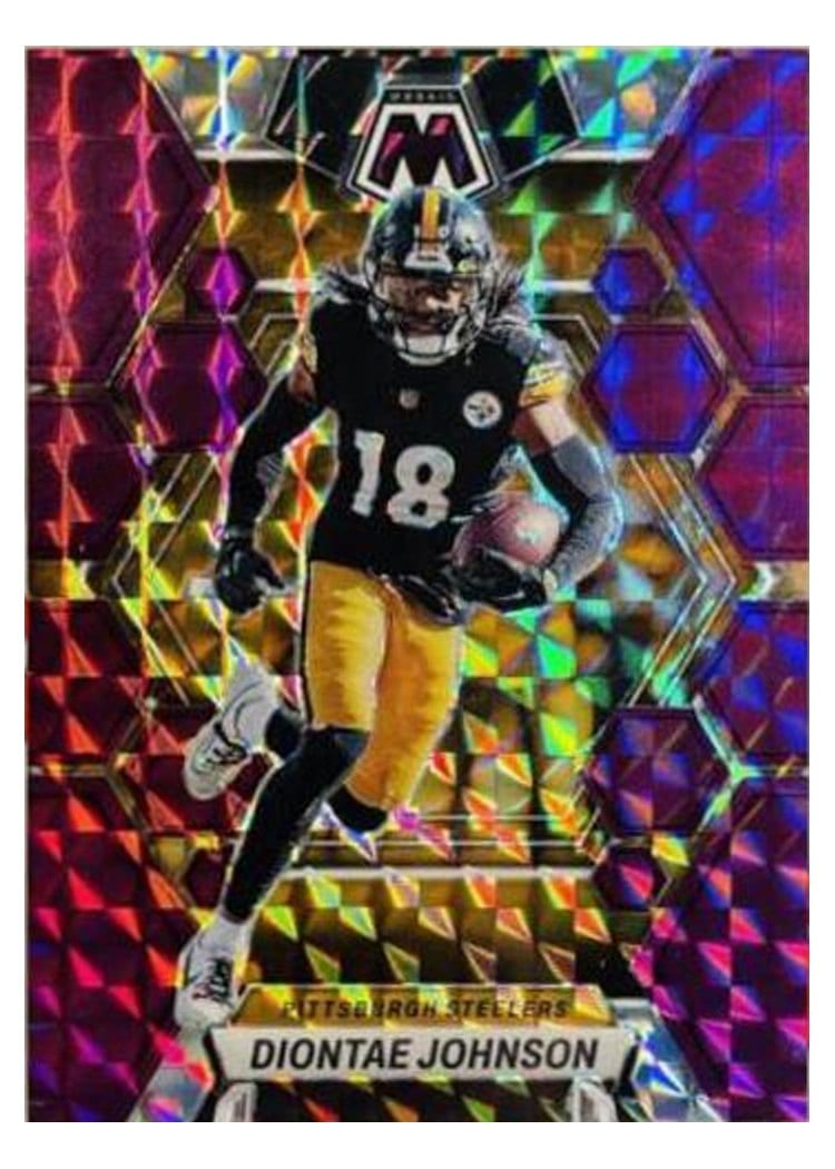 2023 Panini Mosaic Base Set Diontae Johnson #204 card