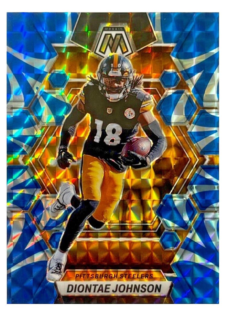 2023 Panini Mosaic Base Set Diontae Johnson #204 card