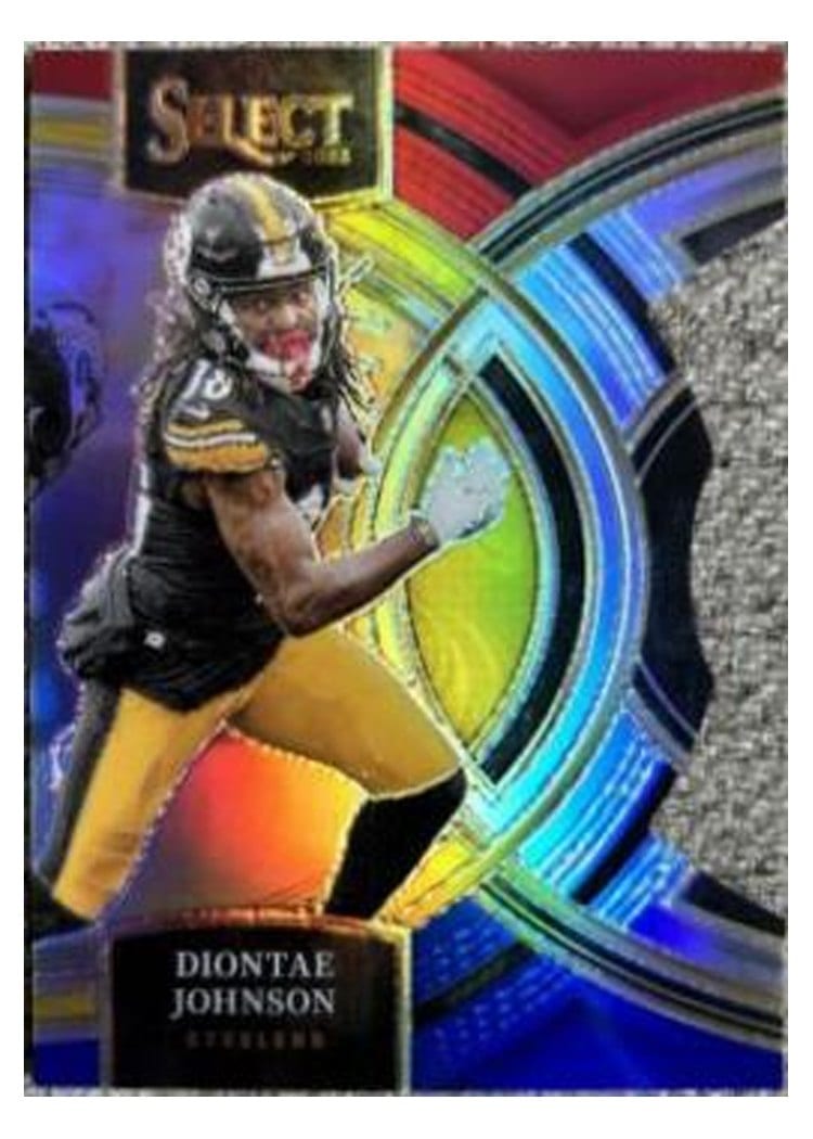 2023 Panini Select Base Set Diontae Johnson #124 card