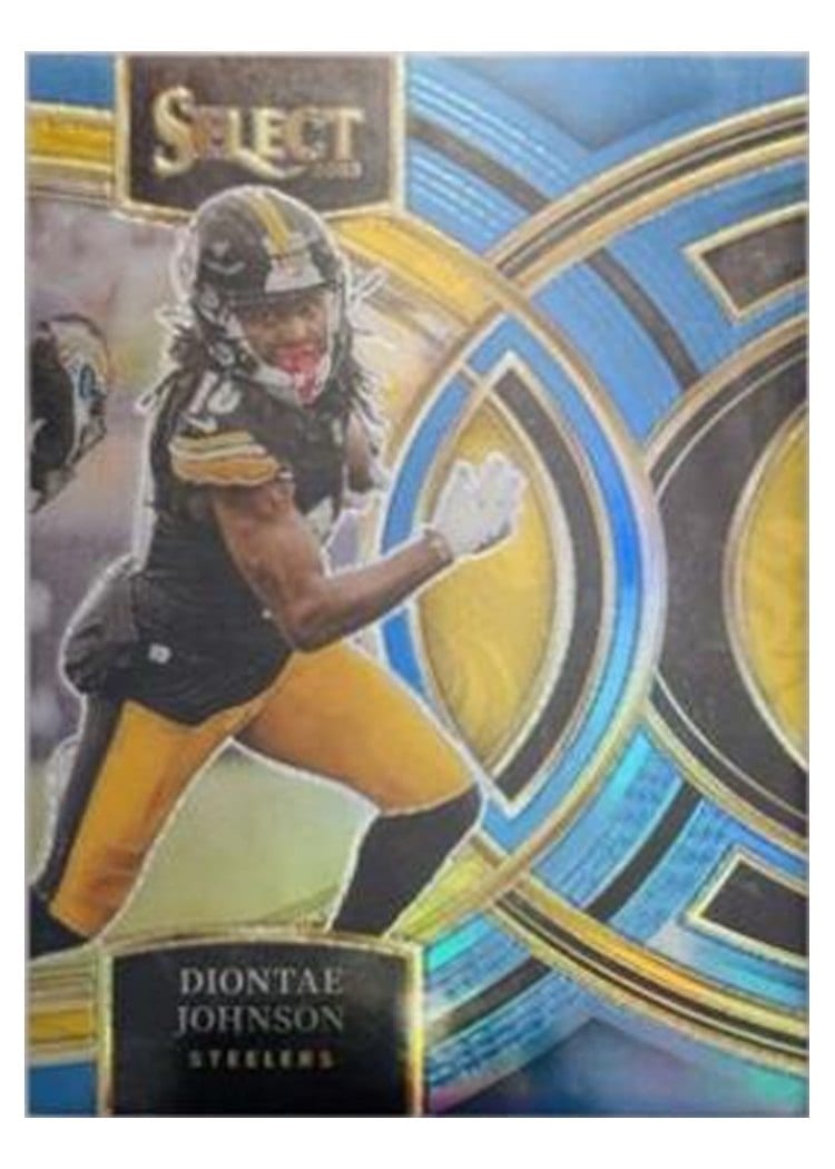 2023 Panini Select Base Set Diontae Johnson #124 card