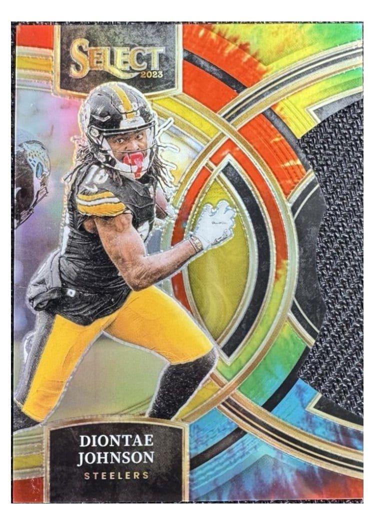 2023 Panini Select Base Set Diontae Johnson #124 card
