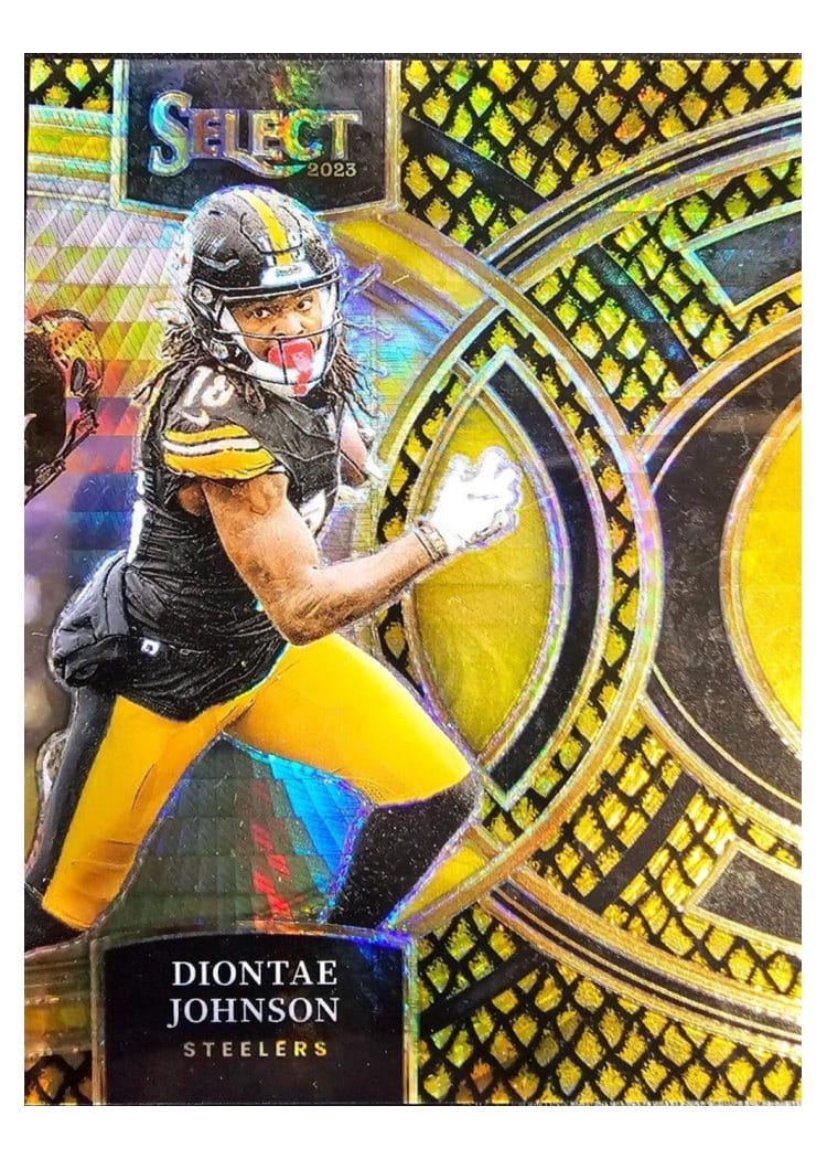 2023 Panini Select Base Set Diontae Johnson #124 card