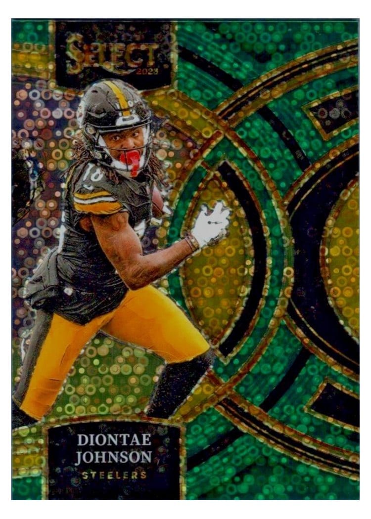 2023 Panini Select Base Set Diontae Johnson #124 card