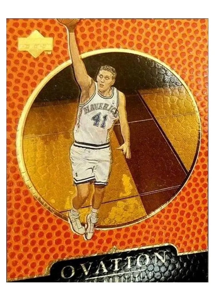 1998 Upper Deck Ovation Dirk Nowitzki #79 card