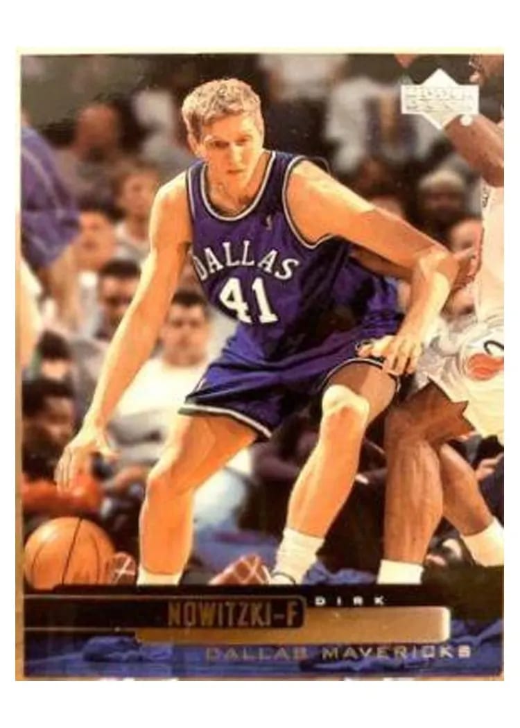 1999 Upper Deck Dirk Nowitzki #28 card