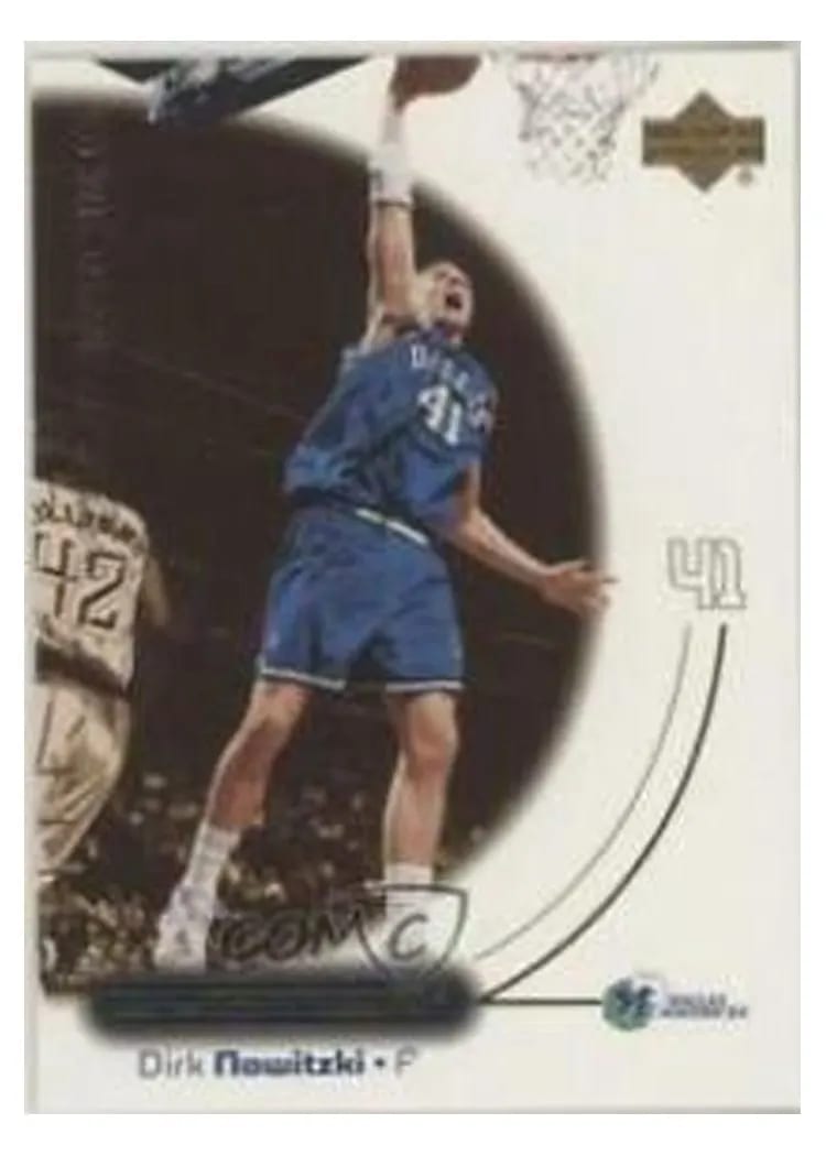2000 Upper Deck Ovation Dirk Nowitzki #12 card